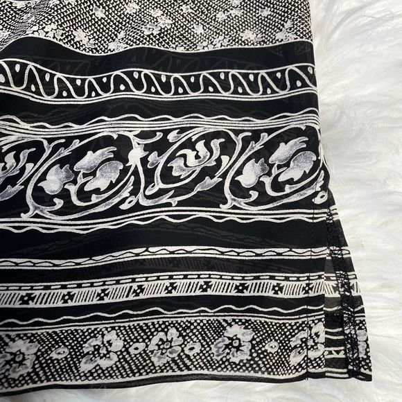 Vintage Perceptions by Irene B Blouse Button Up Tunic Top Size 14 - Picture 10 of 10